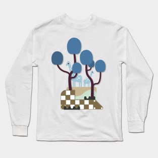 Girath & Blue Trees Long Sleeve T-Shirt